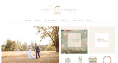 Desktop Screenshot of carrieajohnson.com